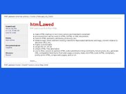 htmLawed site home-page as on 24 Feb 2009