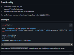 HttpServer.jl Screenshot 1