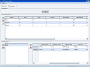 Parameters widget