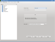 create or select projet