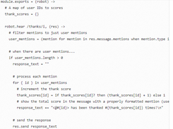 hubot-slack Screenshot 1