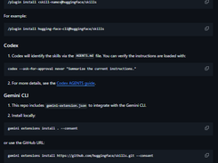 Hugging Face Skills Screenshot 1