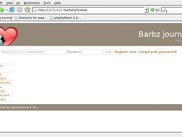 HyperJournal Home Page - Theme "Light"