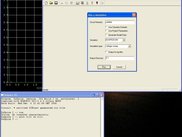 ICBlastVC6 running DUSPICE on a small transistor design