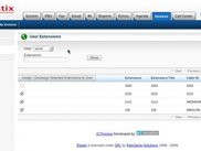 user extenisions 