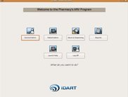 Main iDART screen