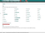 Cloud of tags