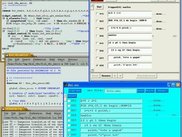 An IDL application using widgets was translated