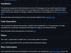 Idris-dev Screenshot 1