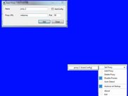 add proxy form and contextmenu of the tool