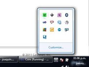 Icon in System Taskbar