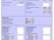 General input sheet