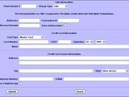 Sample Blank Input Form
