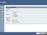 MyAccess - add an index to a table