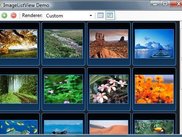 ImageListView with a custom renderer.