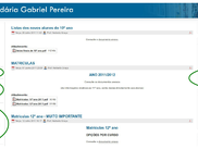 A site with several configurations of the module
