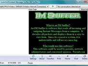 IM Sniffer 1.0 - Main Page