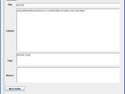 creating a new notecard