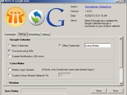 Settings screen