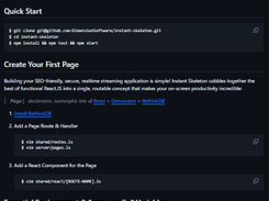 Instant-Skeleton Screenshot 1