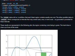 IntervalRootFinding.jl Screenshot 1