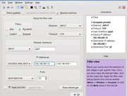 The filter configuration, to filter the console output...