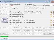 Main application window
