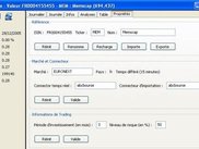 Panel for specific information on a quote - iTrade 0.4/Coca