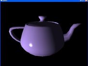 Phong Material - per pixel lighting