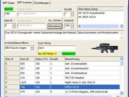 the inventory section (German)