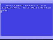 C64 default screen (basic)