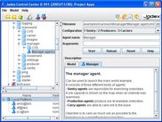 Jadex Control Center - Starter Perspective