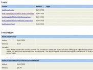HTML test report build with javadoc junit