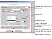 the setup window
