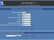 Conversor de bases de datos a JSBD