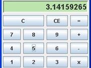 A working four-function calculator written entirely in JAXX