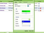 Styles management - SLD style editor