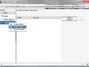 Example of folder management