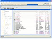 Windows Explorer style with file extension based coloring