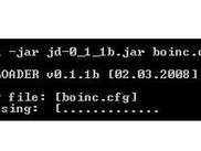 jDownloader running on Windows XP