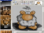 Pixeling a sheep ...