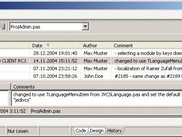 Delphi 2005/2006 History View integration