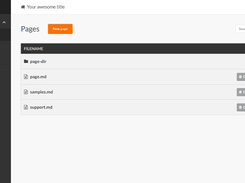 Jekyll Admin Screenshot 1