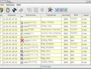 JFritz 0.2.2 Main Window (caller list)