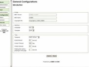 General configurations