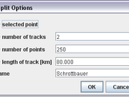 Track Split Options