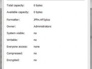 Properties of a hfs/hfs+ virtual folder