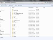 A mac partition opened in explorer
