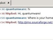 Chatting with hhpbot