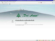 Customized login page